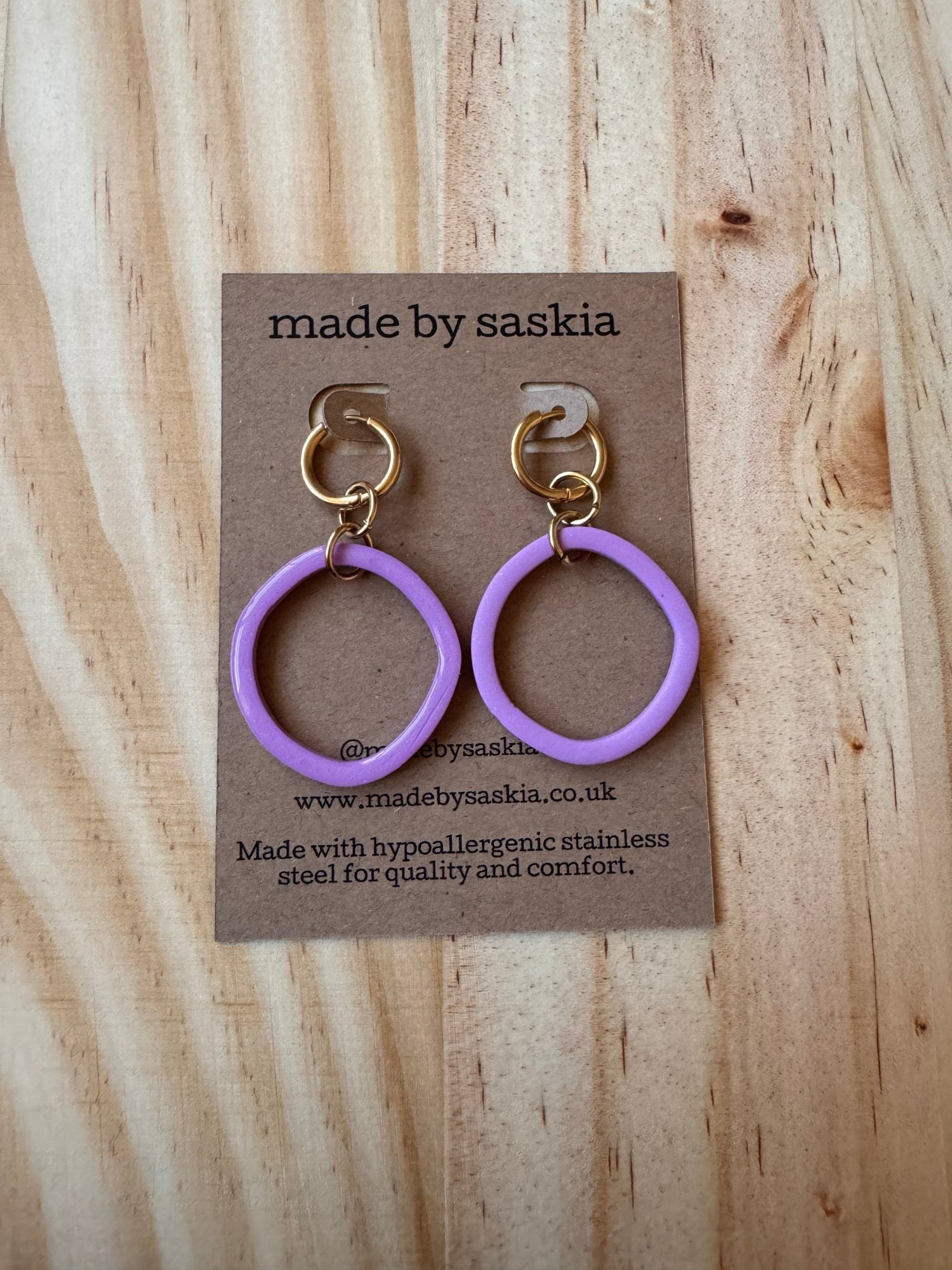 Hoop earrings - Made by Saskia