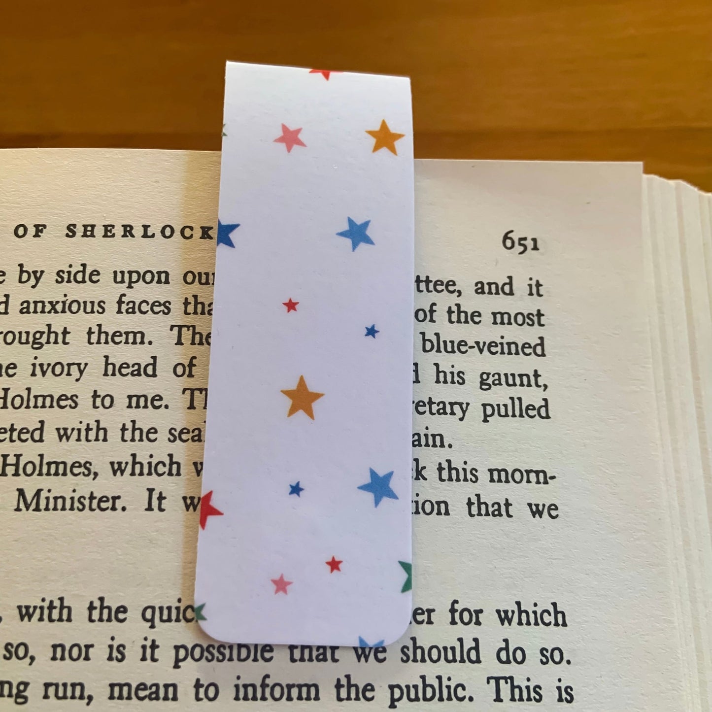 Rainbow shooting stars magnetic bookmarks - Bookmarks - Made by Saskia