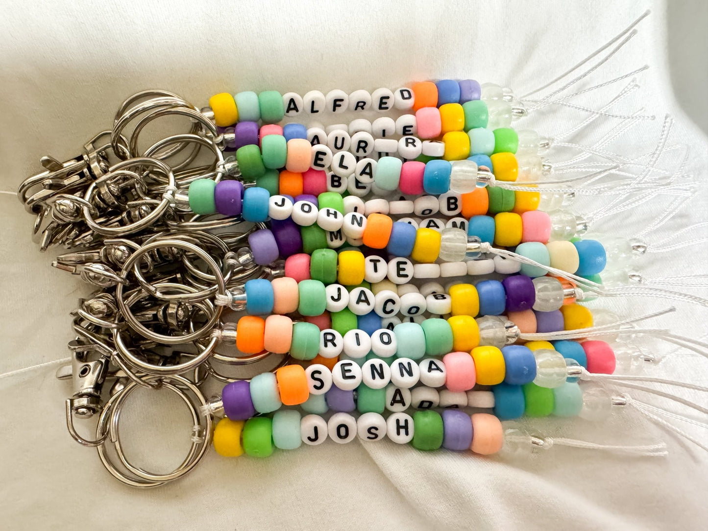 Customised name keychains - Keychains - Made by Saskia